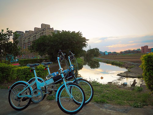 2015 12 dec 十二月 八德 river sunset 夕照 溪濱 park 公園 日落 騎車 腳踏車 bike bade cycling