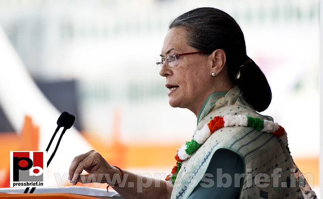 Sonia Gandhi & Rahul Gandhi addresses farmers rally 39