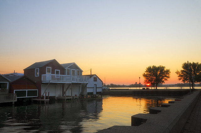 Boathouse Sunrise