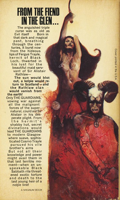 Magnum Books 73-750 - Peter Saxon - The Curse of Rathlaw (back)