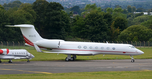 N5616 Gulfstream G-V,@ Edinburgh,Scotland,01:09:15