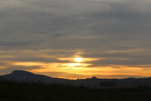 sky cloud sun mountain sunrise landscape begin