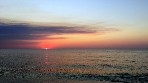 sunset clouds naples beach club florida fl gulf mexico