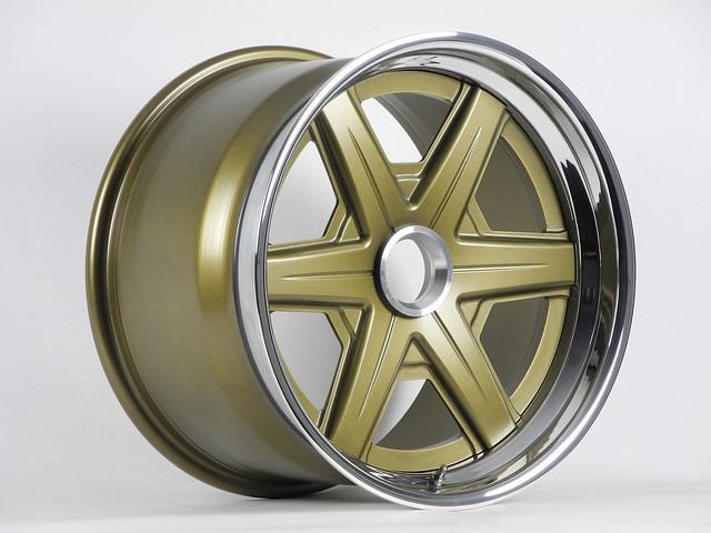 Forgeline RS6 in Satin Gold & Polished