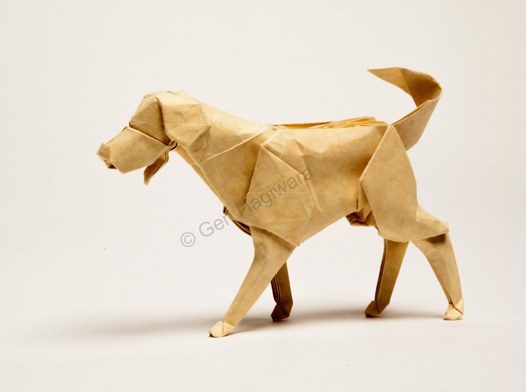 Labrador Retriever by Gen Hagiwara "Spirits of Origami" by… Flickr
