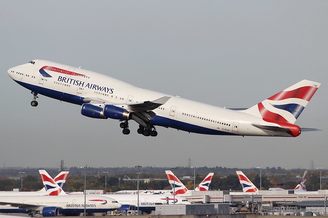 British Airways - Boeing 747-436 G-BYGE @ London Heathrow