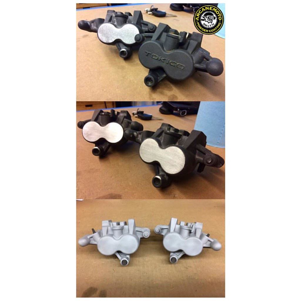 #tokico brake conversion for 35mm #harley front end #harle… | Flickr