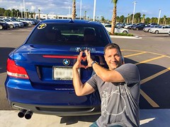 Omar loves his new BMW 135is Coupe! Please join us in congratulating him and welcoming Omar to the Fields BMW family. We wish Omar many safe and happy miles in his Ultimate Driving Machine! #FieldsBMW #newcar #FieldsAuto #congratulations #BMW #135is #BMW1