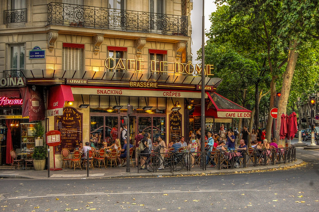 Cafe Le Dome - Paris France