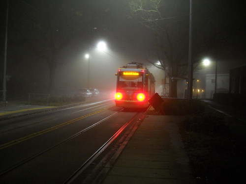 Misty Morning Streetcar