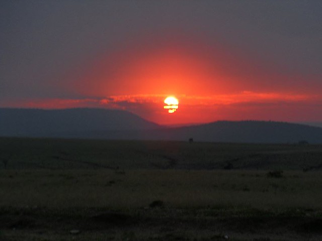 Un villaggio Masai nel Parco del Masai Mara