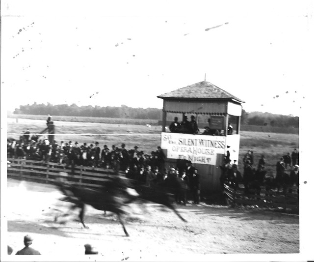 1898 - Horse Race with judge stand