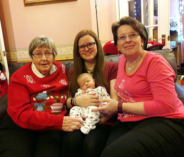 Christmas Day 18 four generations