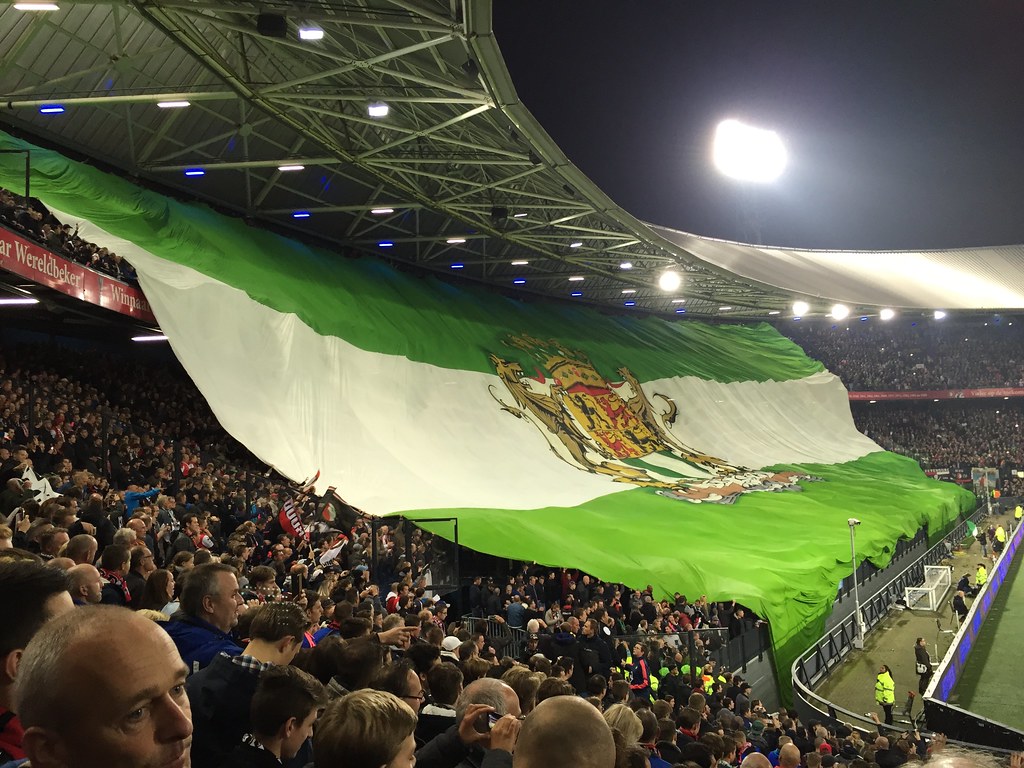enkel Nu al rechtop Spandoek bij Feyenoord - Ajax | 28 oktober 2015 (KNVB beker)… | Flickr