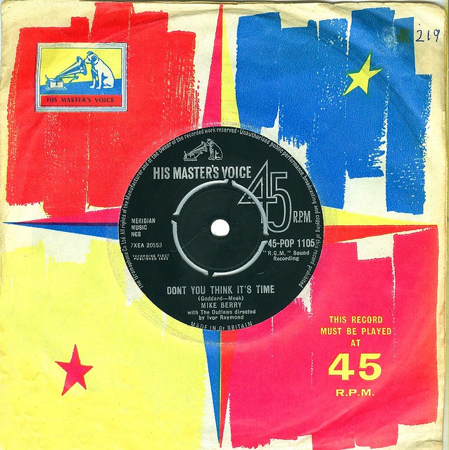 Berry, Mike - Don't You Think It's Time - UK - 1962