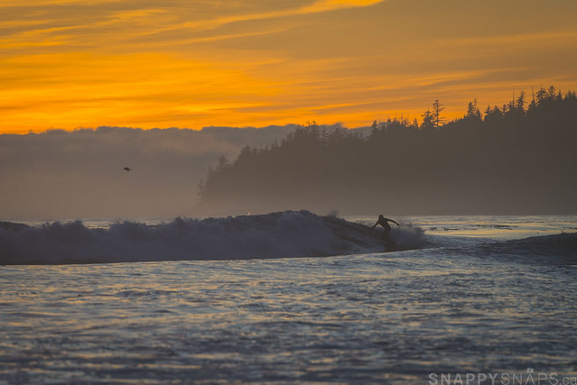 Sunset Surfer, Sombrio Beach
