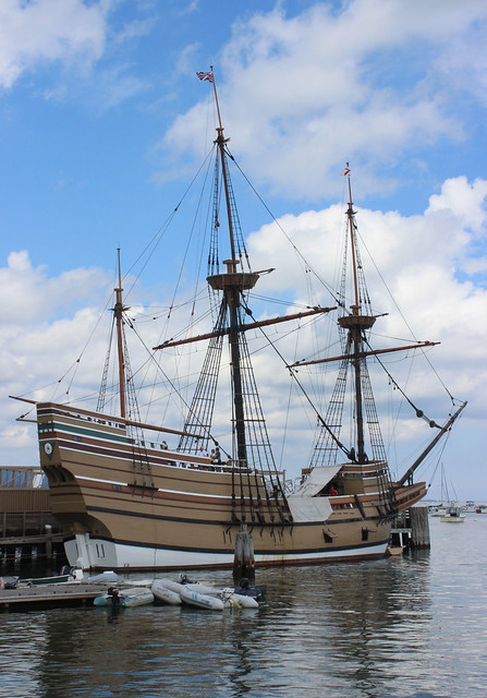 Mayflower II in Plymouth Harbor