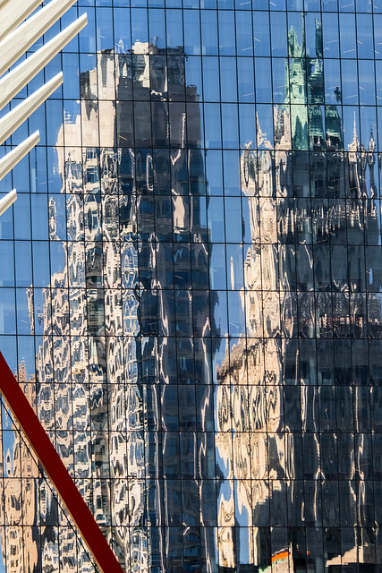 Lower Manhattan Reflections