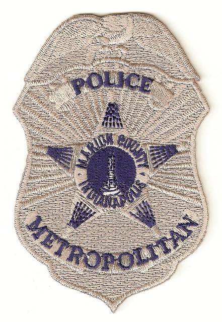 Indianapolis Indiana Metropolitan Police Badge Patch