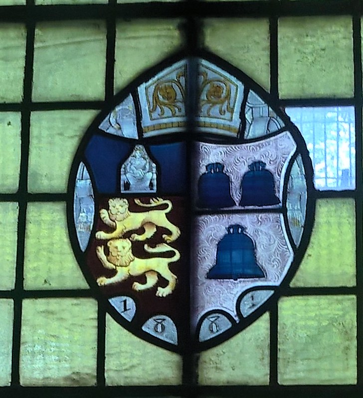 Coat of Arms in Crowle Church.