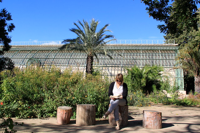 Le jardin des plantes de Montpellier, France