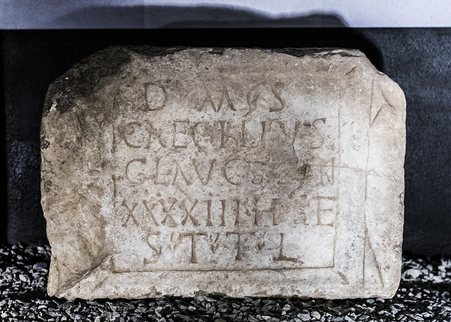 Epitaph of Caecilius Glaucus, from Mértola