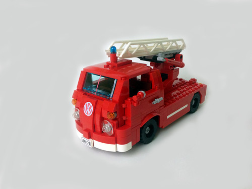 LEGO VW T1 Fire truck RC MOC