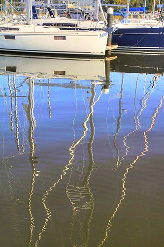 Cliche by G-daddyArt, Taken the first morning of a recent sailing trip with my sailing club.  Not a very original concept 