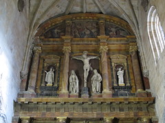 Iglesia de San Benito - Parte superior del retablo mayor