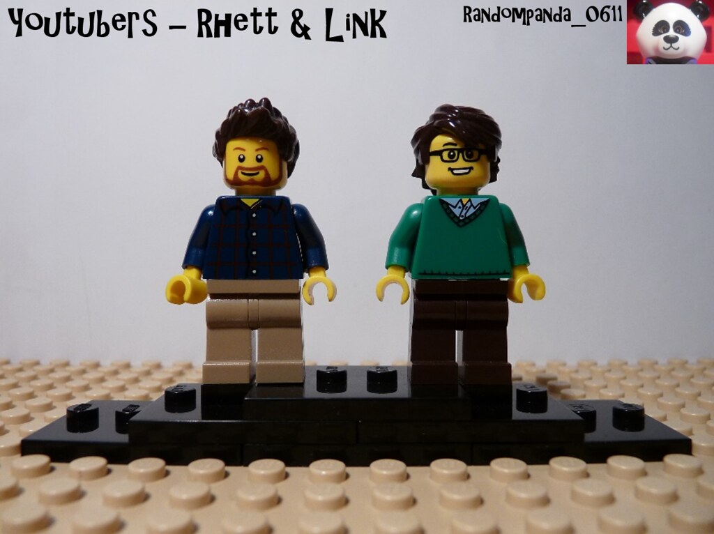 Lego Name Rhett Rhett & Link | Rhett & Link (Lego Purist) Youtubers Theme Pl… | Flickr