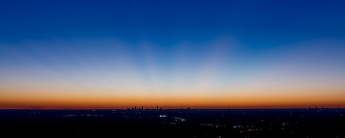 sunset sky ga georgia october cityscape outdoor dusk beam atlantaskyline stonemountain lightbeams crepuscular godrays 2015 carlfredrickson ©carlfredrickson2015