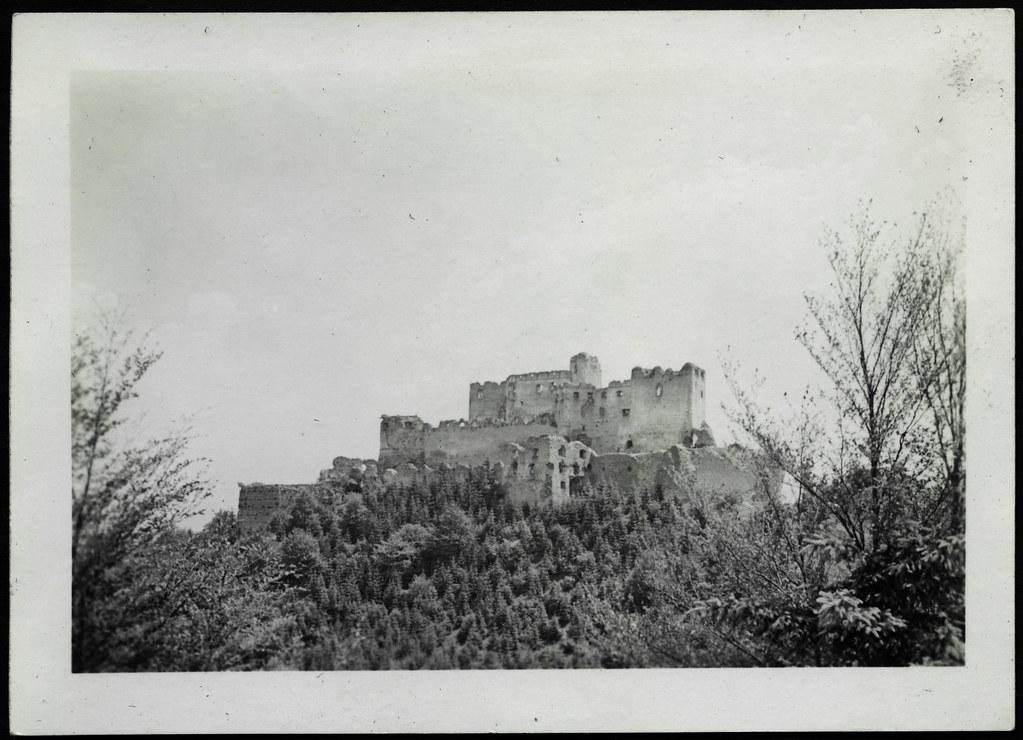 Archiv H503 Burg Lietava, Sudetenland, Slowakei (Tatra und Beskiden), 1930er