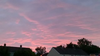Pink Sunset Sky