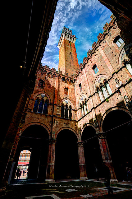 Torre del Mangia, Siena, Toscana