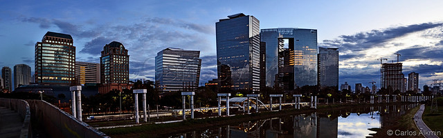 Sao Paulo - Modern Corporate Skyline - Chucri Zaidan Region