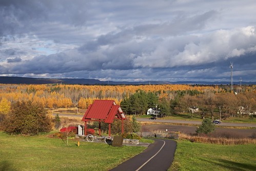 06ndsoftgrad autumn blackroad clouds fallcolor fallcolour finnhill fujixt1 gnd2s hubtrail johnrowswell leeseven5 northernontario ontario saultstemarie shelter sky tamarack