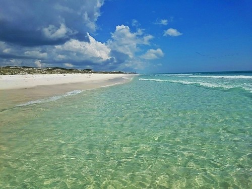 gulfofmexico nature beautiful sunshine clouds florida dunes whitesand gulfcoast 30a floridapanhandle emeraldwater graytonbeachstatepark