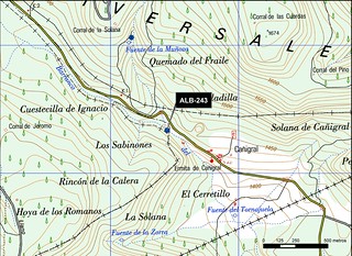 ALB_243_M.V.LOZANO_MANANTIAL-BASA DE EL CAÑIGRAL_MAP.TOPO 2