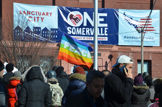 “We Are One Somerville: Sanctuary City Rally”