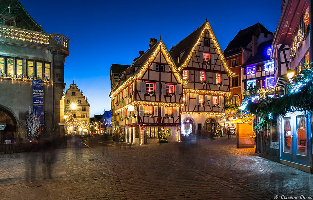 Illuminations de Noël, Colmar, France
