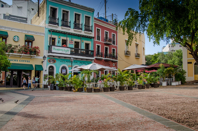 Courtyard in Old San Juan