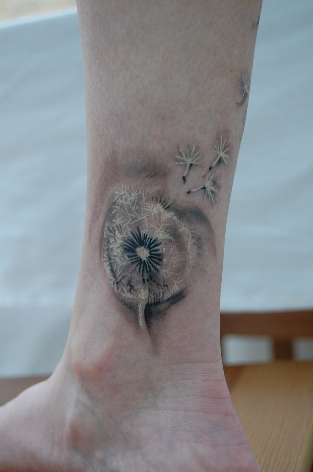 Dandelion tattoo by DanielBurnsTattoo on DeviantArt