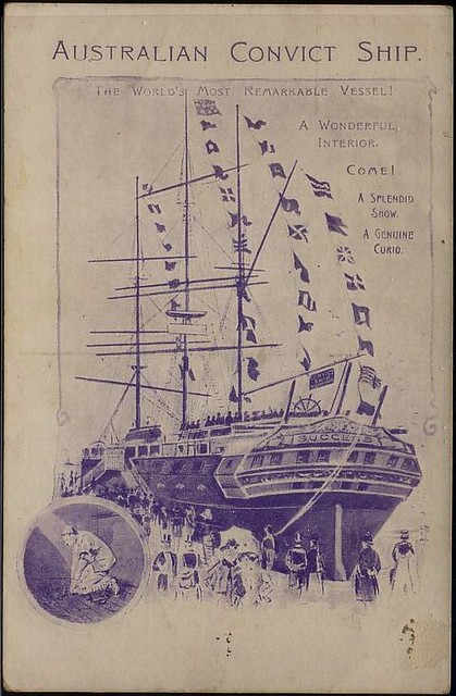 1907 postcard of the Australian Convict Ship 'Success'