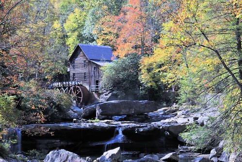 photosbymch landscape longexposure nd autumn fallcolors waterfall creek mill trees leaves gladecreek gladecreekgristmill babcockstatepark westvirginia usa canon 5dmkiii 2016 outdoors fall