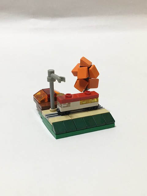 Micro Lego train