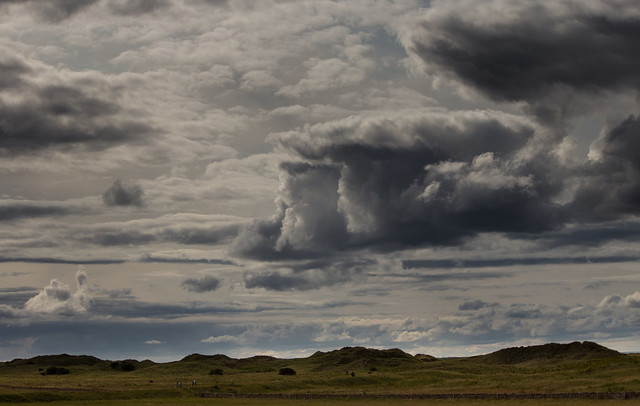 Clouds above Lindisfarne