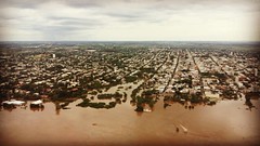 Opposite Concordia, across the Uruguay river, floods are equally harsh in Salto, northwestern Uruguay @cnnee @cnni @cnnscenes