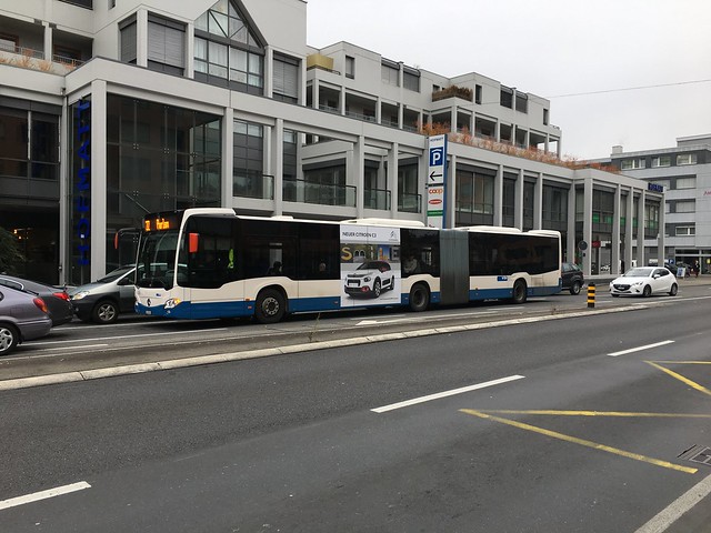 VBL Bus #175 in Ebikon, Switzerland