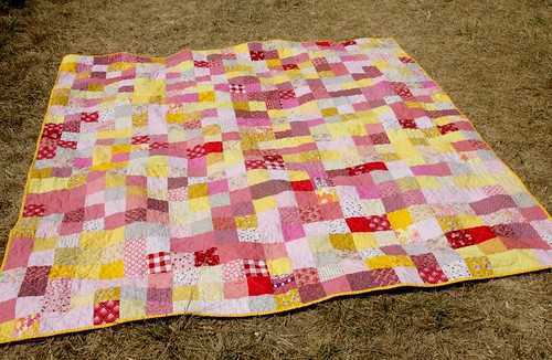 Random scrappy quilt! | by Inderific