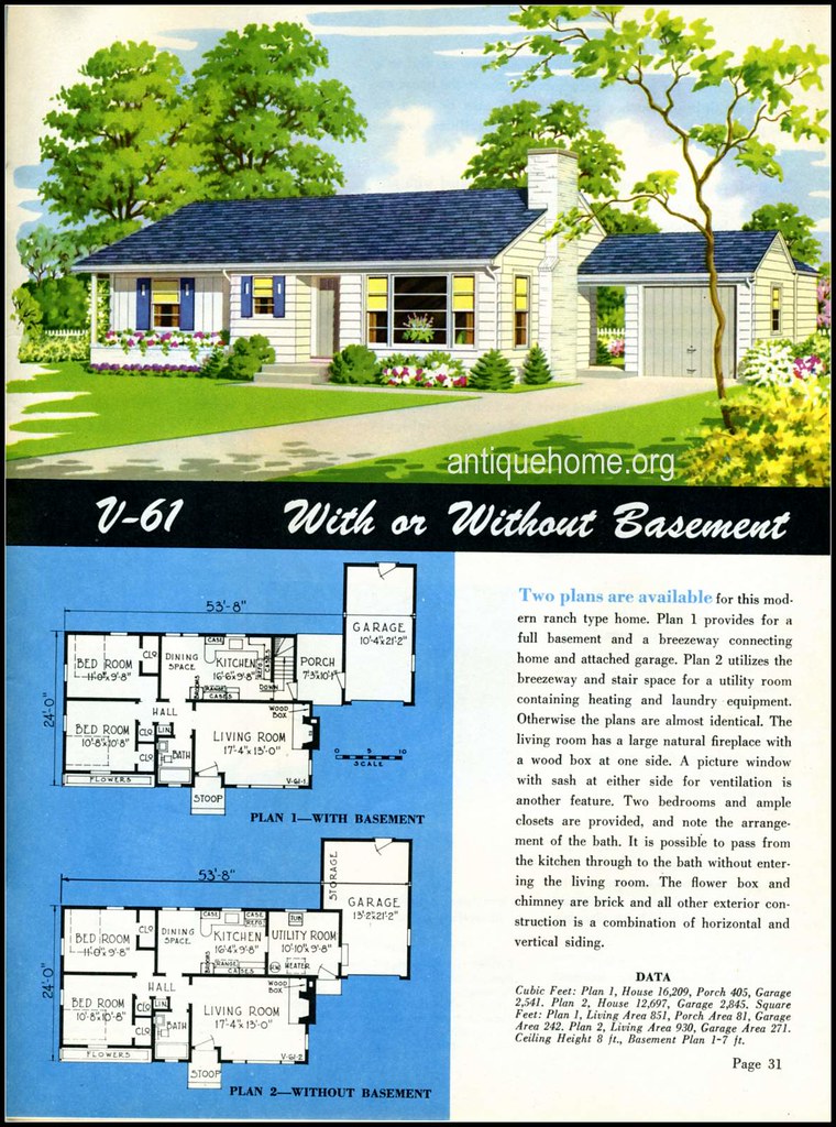 1949 National Home Style Trends